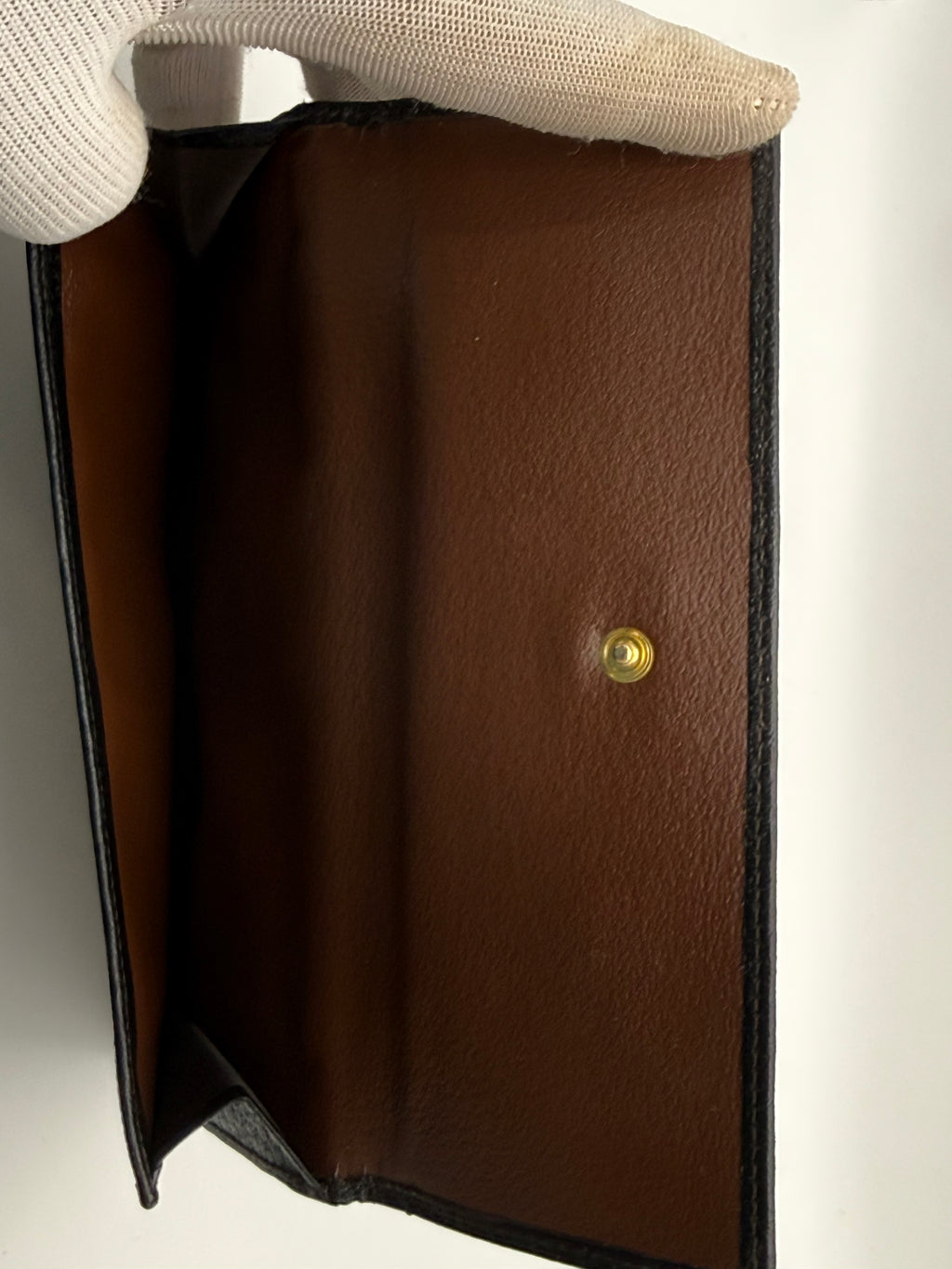 Burberrys of London Vintage Continental Long Wallet – Brown/Black