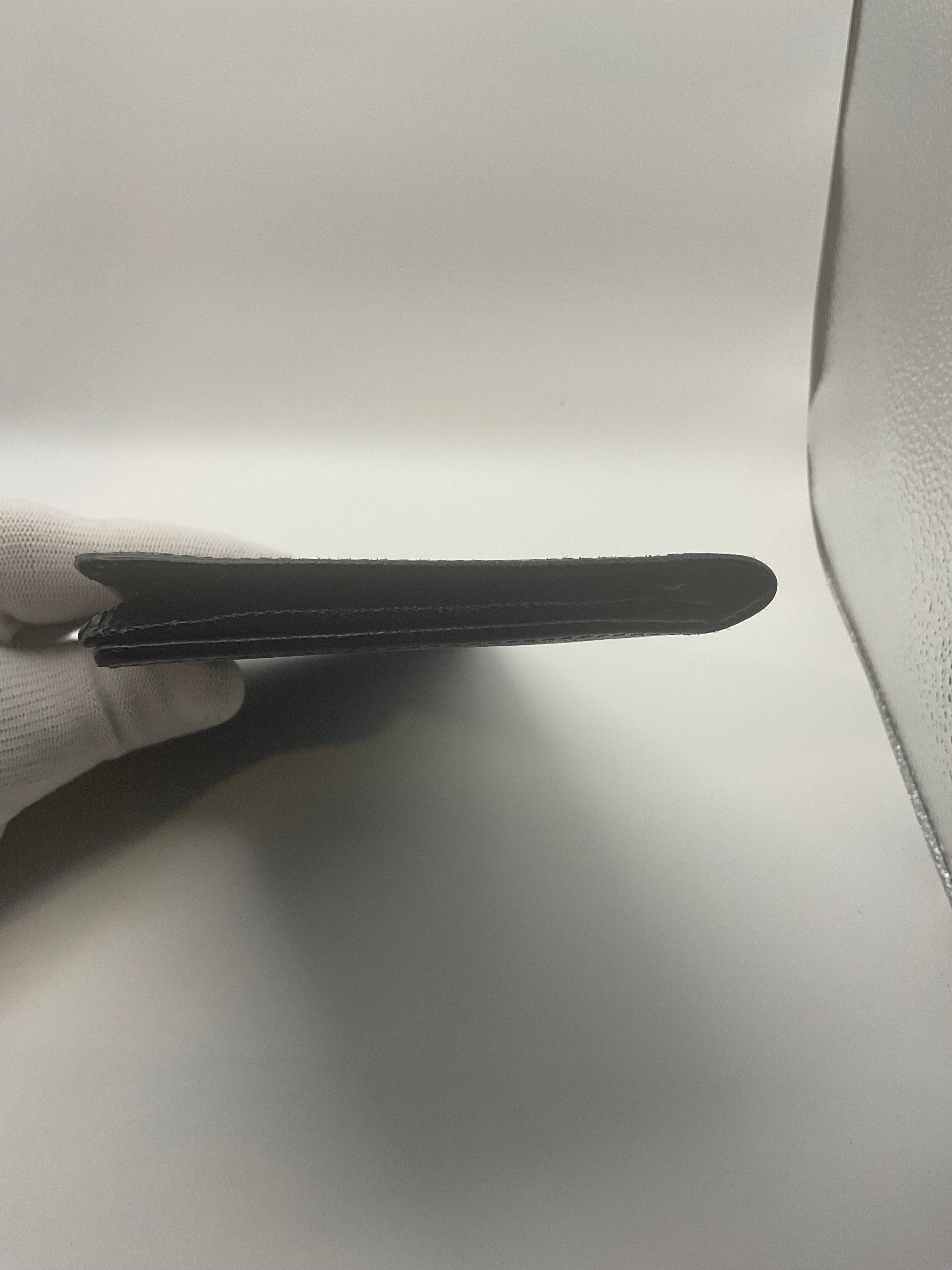 Louis Vuitton Brazza Wallet Black Taiga Leather Long Wallet – Made in Spain