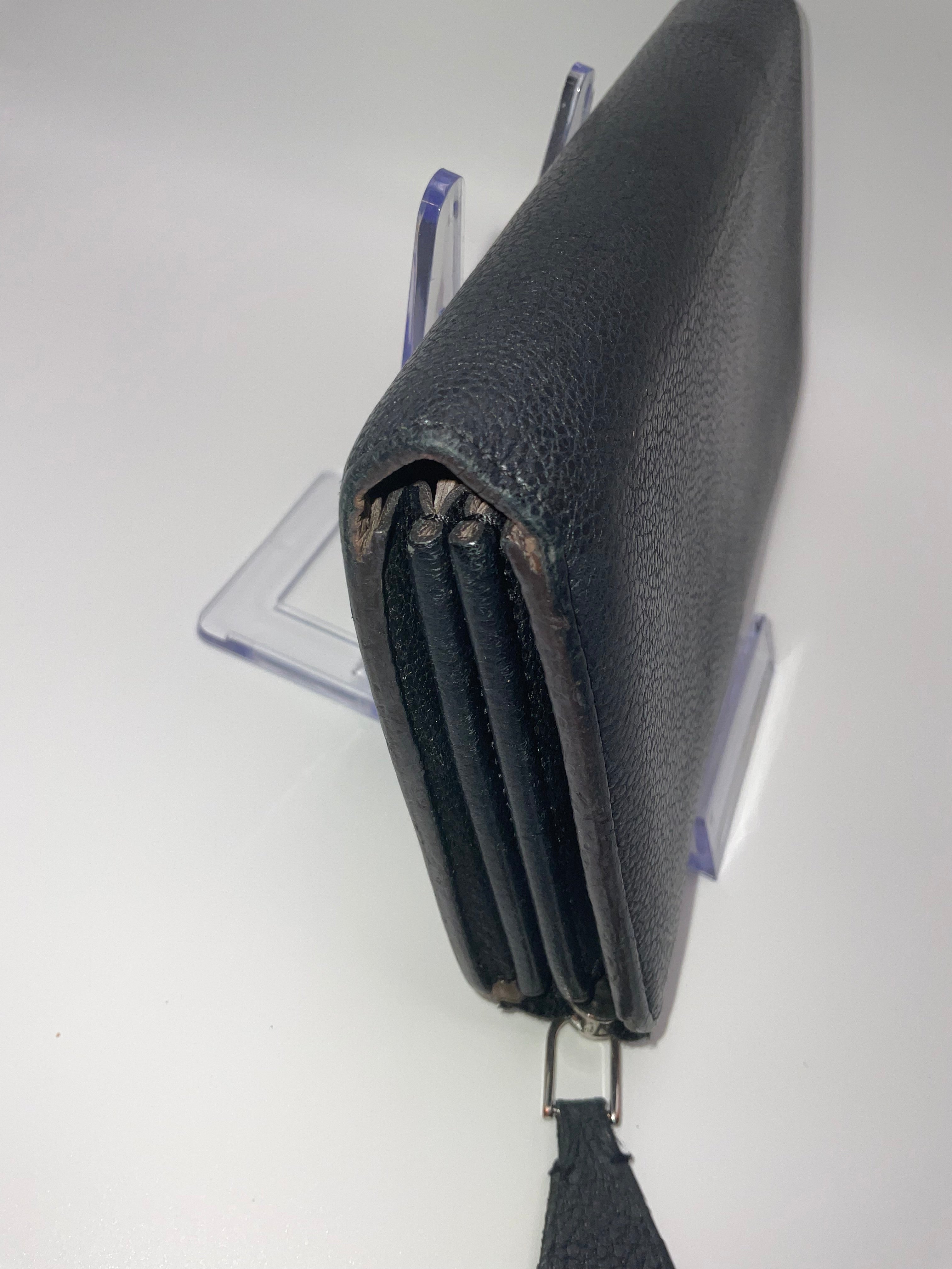 Louis Vuitton Taiga Leather Zippy Wallet Black | Zip Around Long Wallet