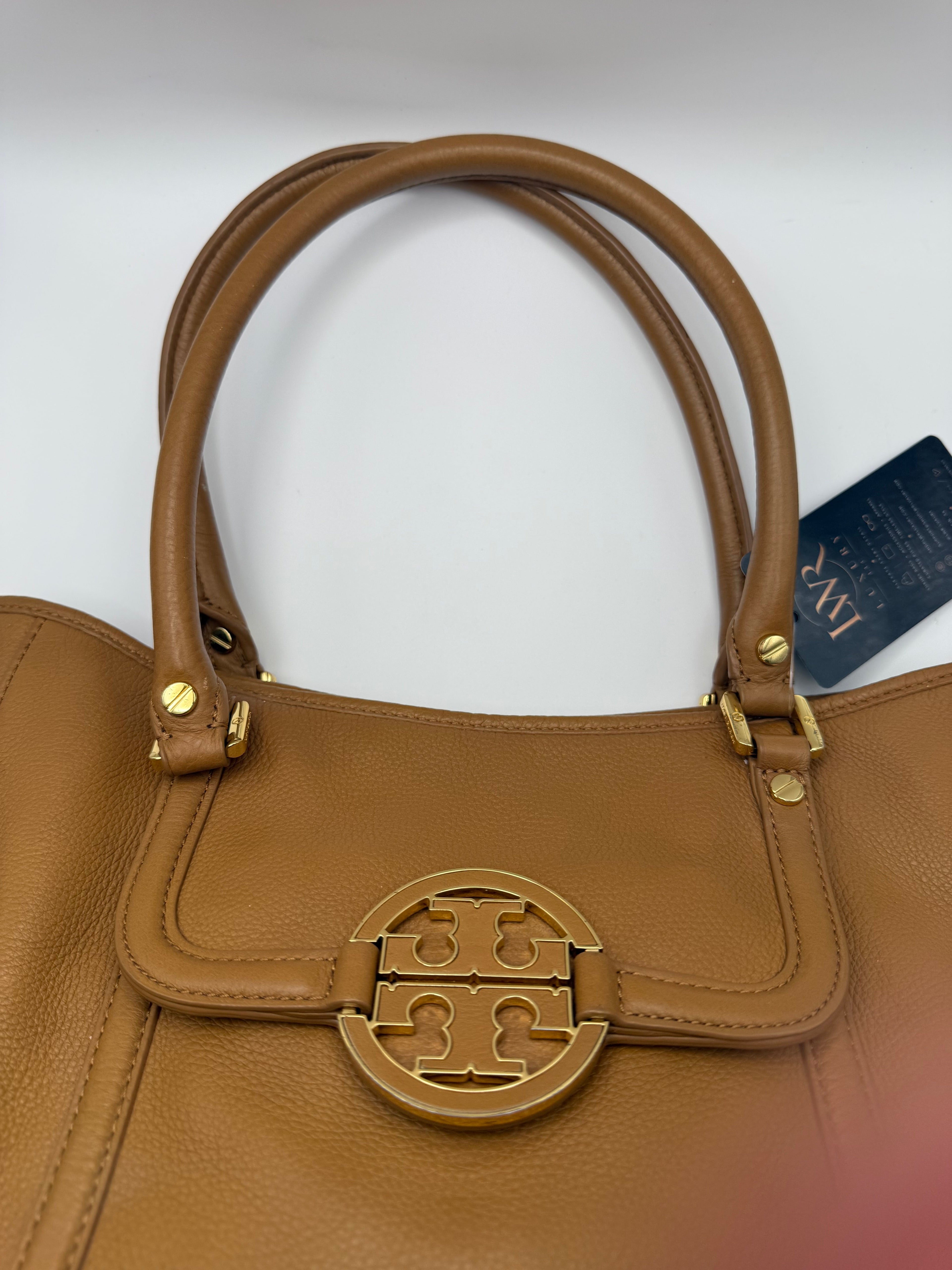 Tory Burch Amanda Tote - Camel/Tan