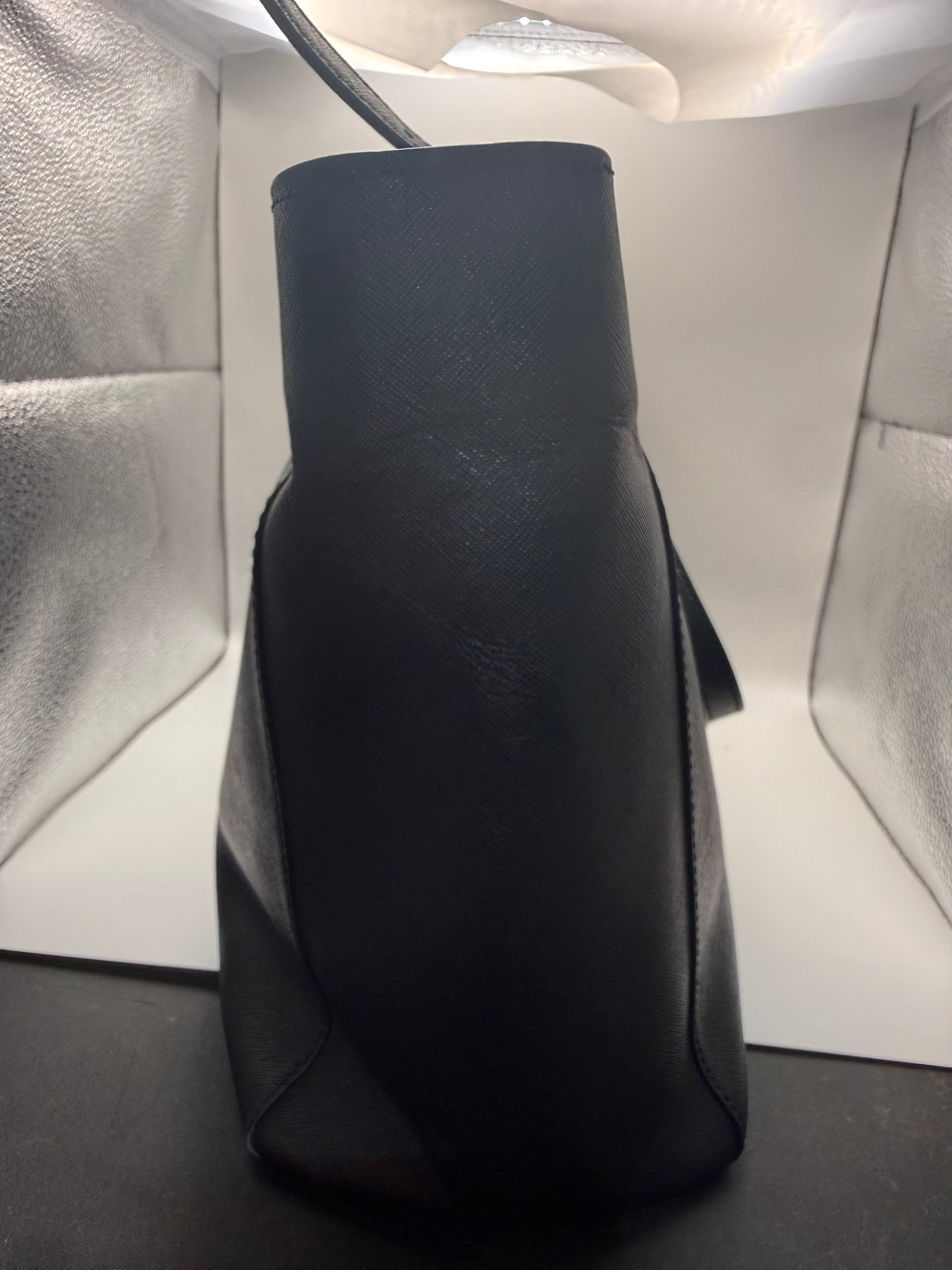Tory Burch York Black Saffiano Leather Tote