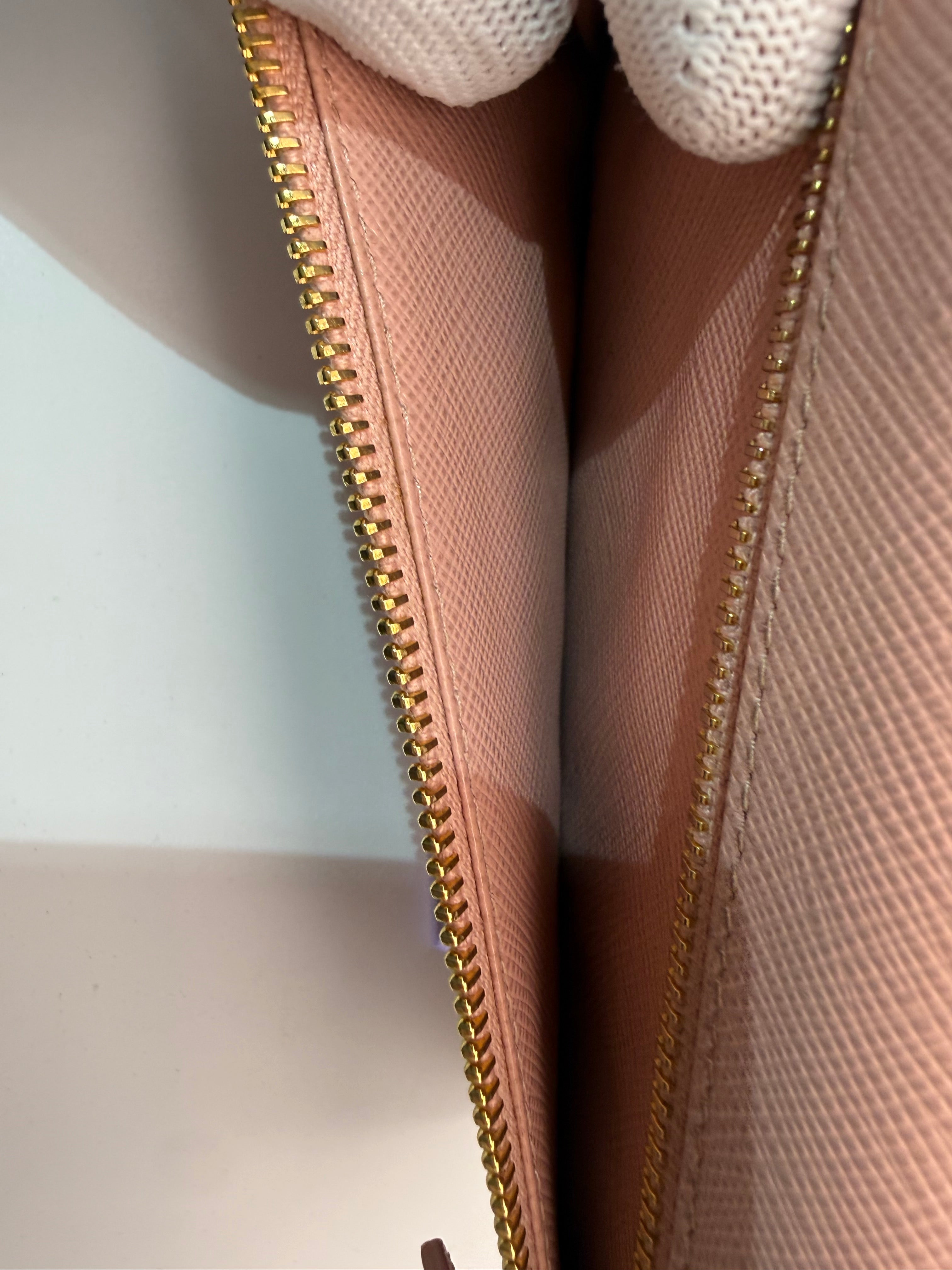 Prada Saffiano Metal Long Wallet – Orchidea Pink | With Authentication Card