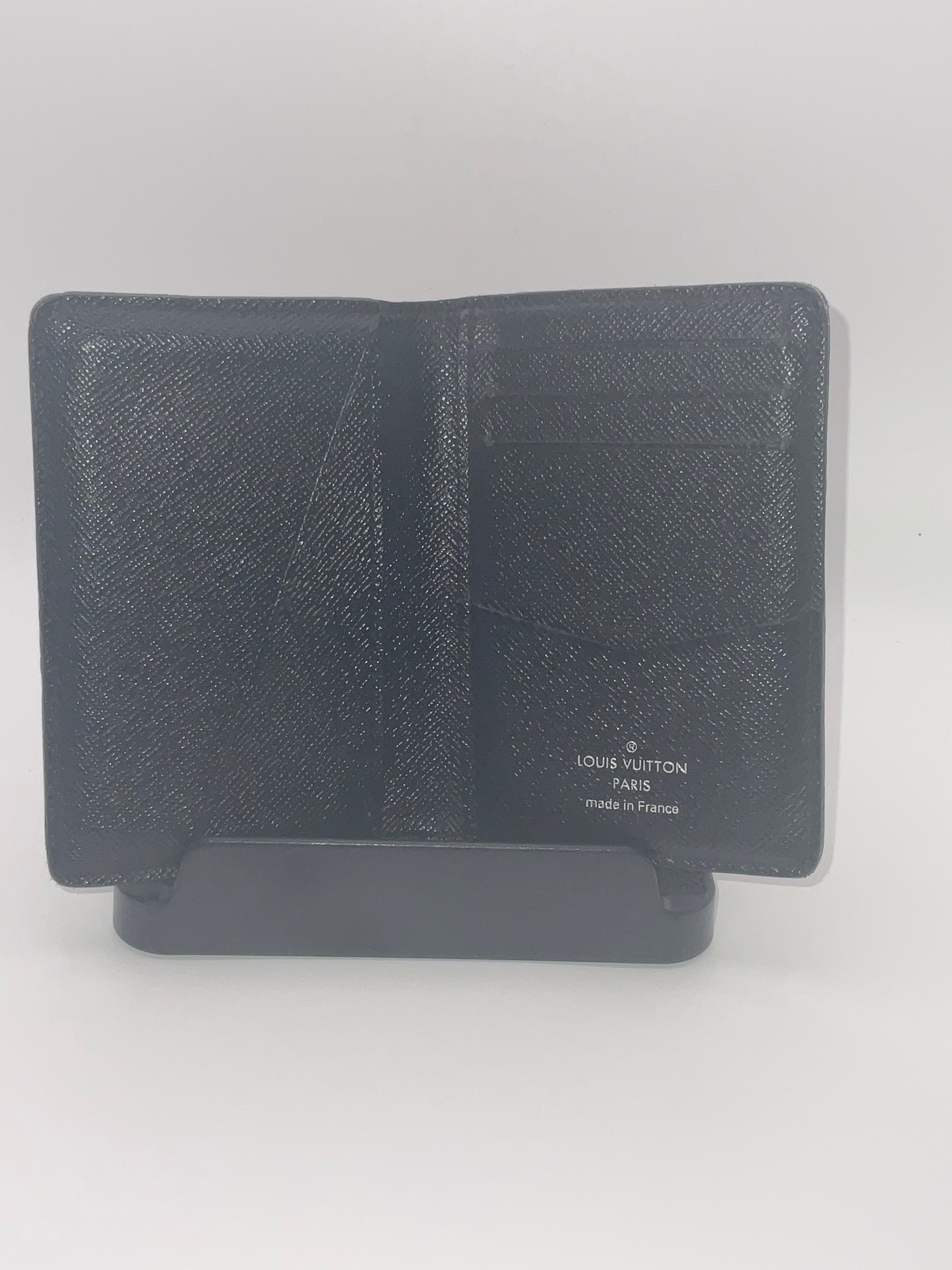 Louis Vuitton Pocket Organizer Monogram Eclipse Canvas Card Holder Wallet – Made in France