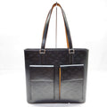Louis Vuitton Monogram Mat Stockton Tote M55112 Black