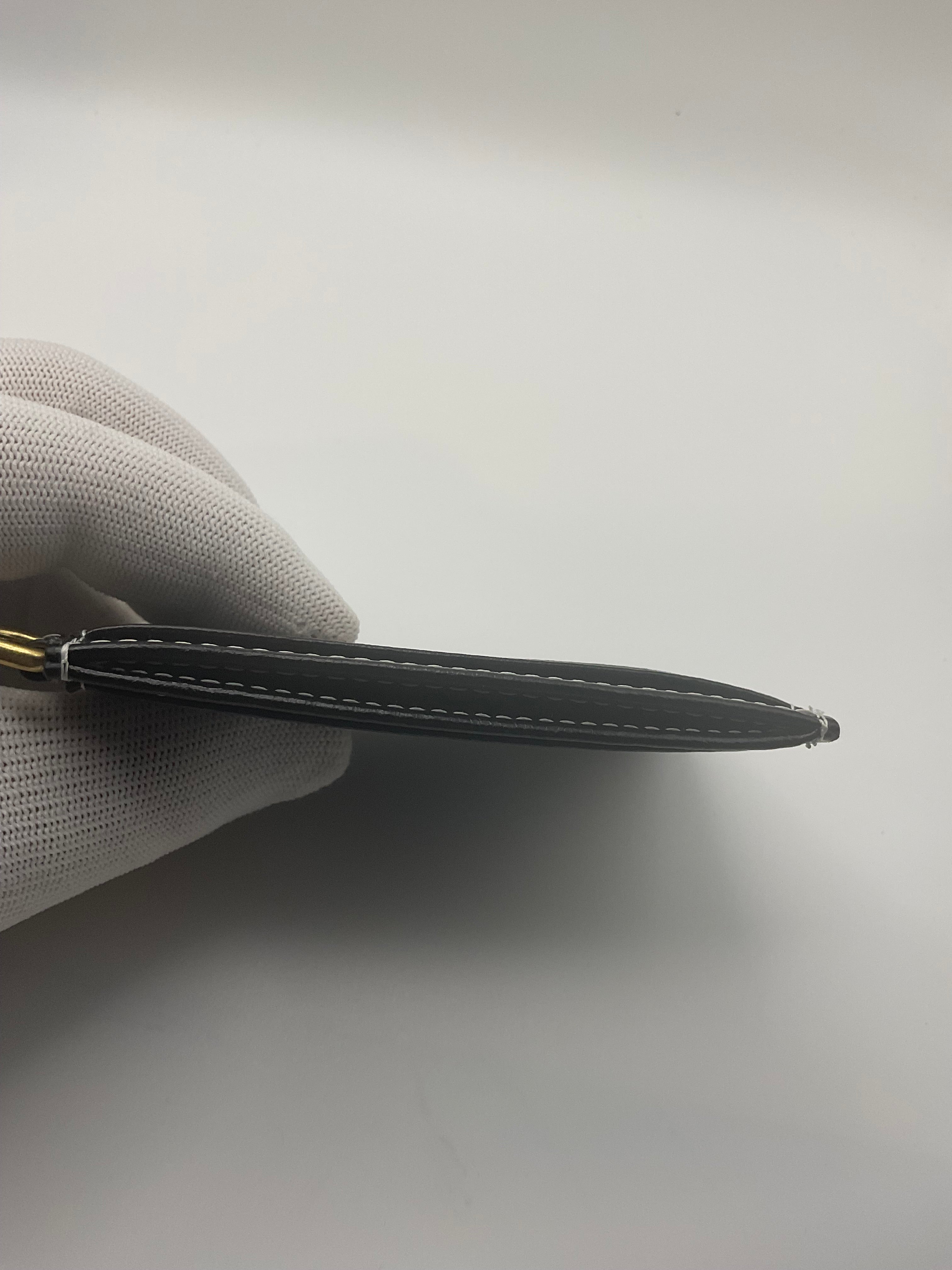 Off-White Black Leather Arrow Logo Card Holder | New with Tags