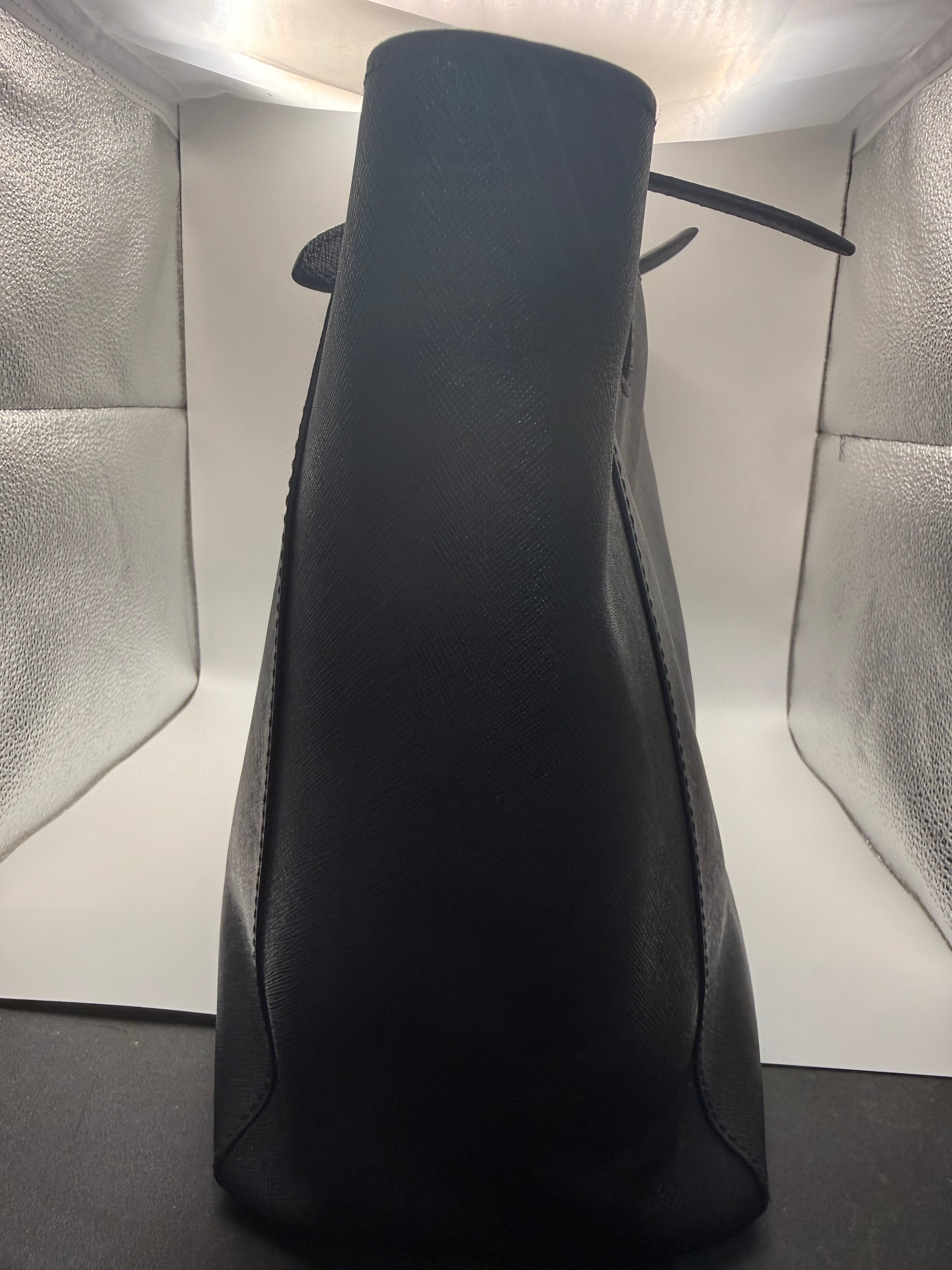 Tory Burch York Black Saffiano Leather Tote
