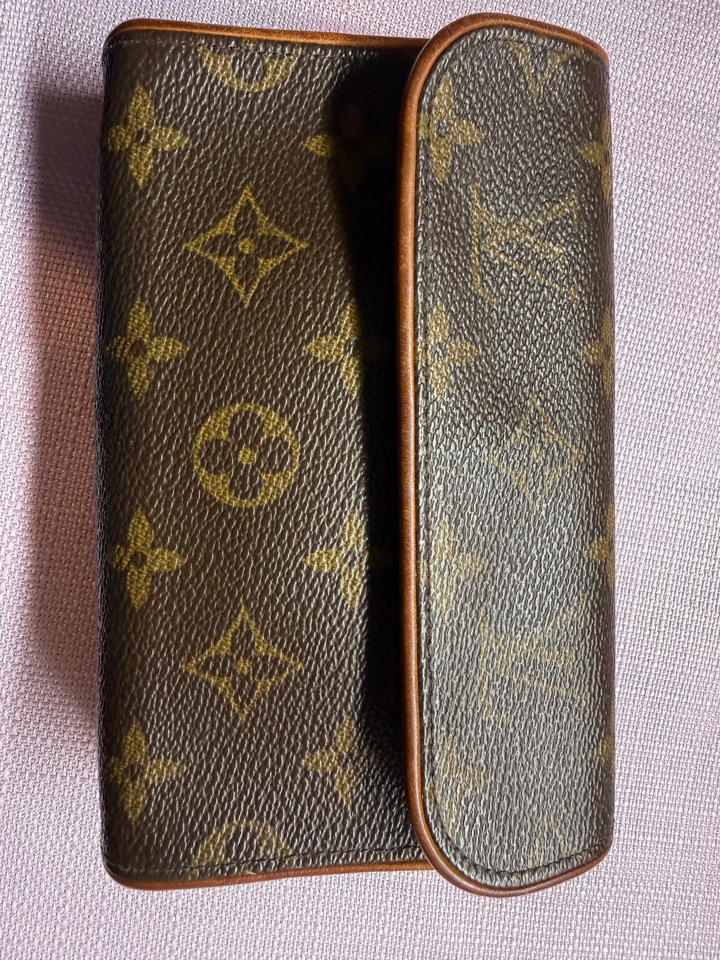 Louis Vuitton Vintage Monogram Cartouchière GM Crossbody Bag with Chain