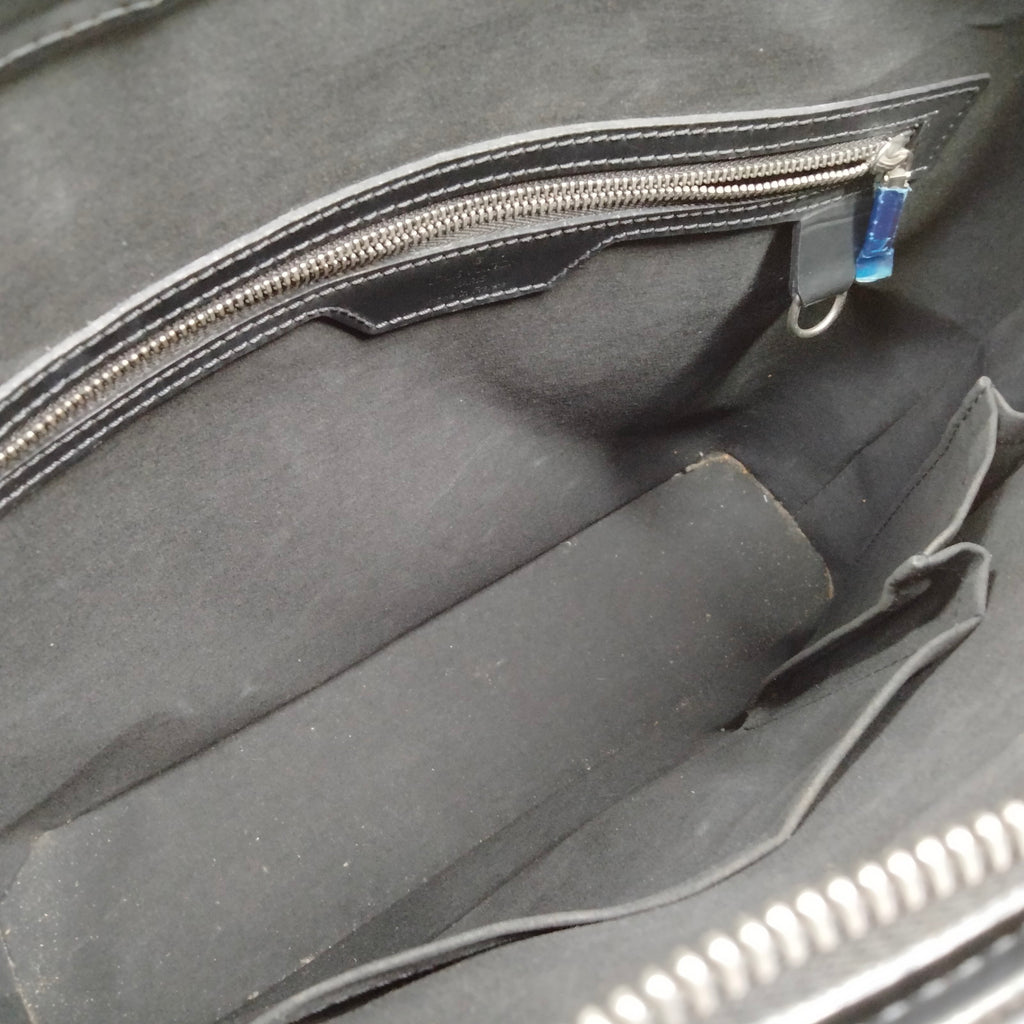 Louis Vuitton Monogram Mat Stockton Tote M55112 Black