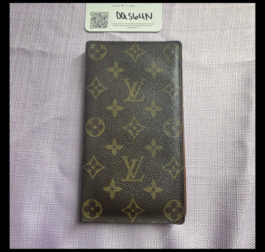 Louis Vuitton Monogram Long Wallet / Checkbook Wallet – Authentic with COA