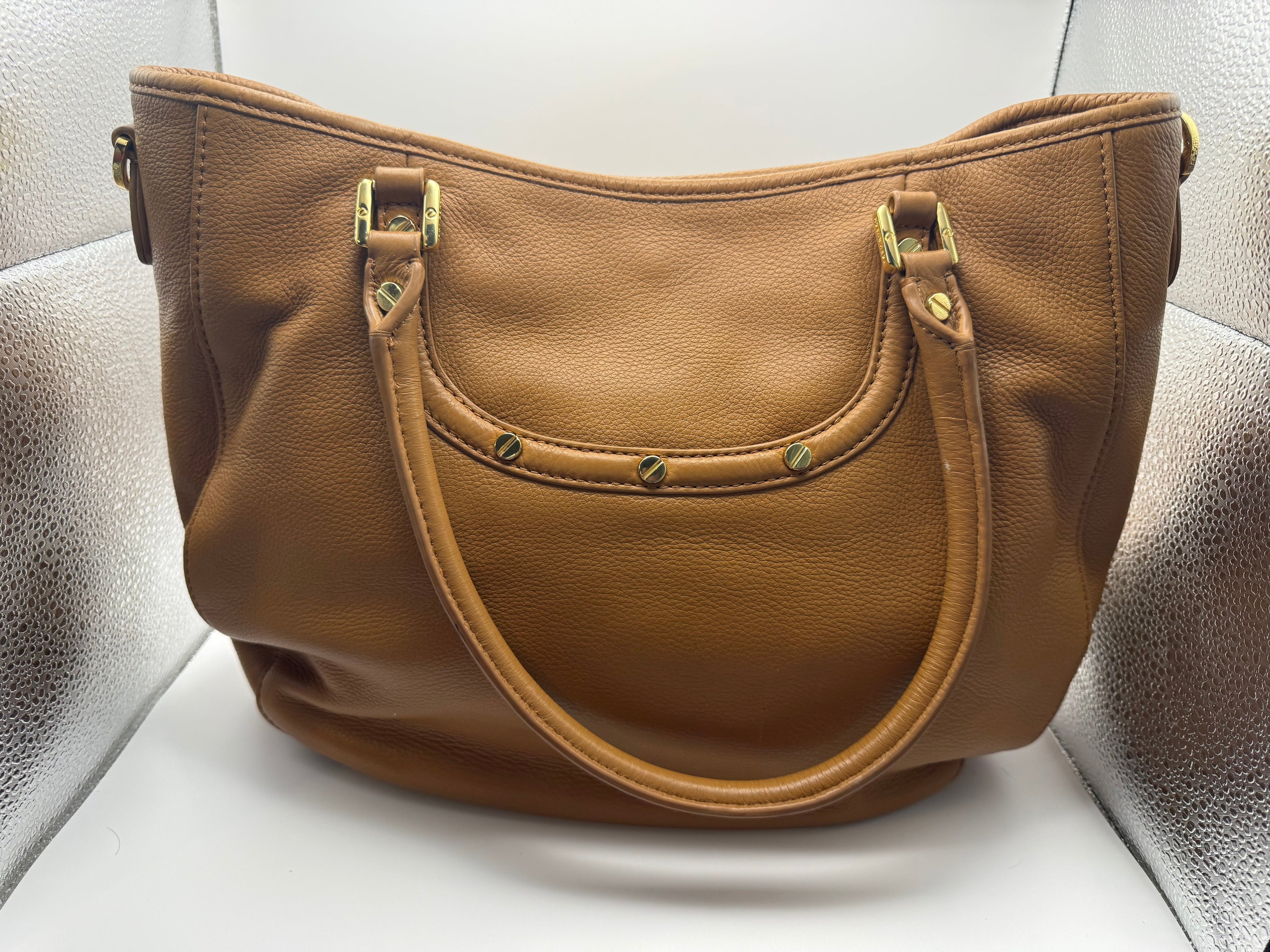 Tory Burch Amanda Tote - Camel/Tan