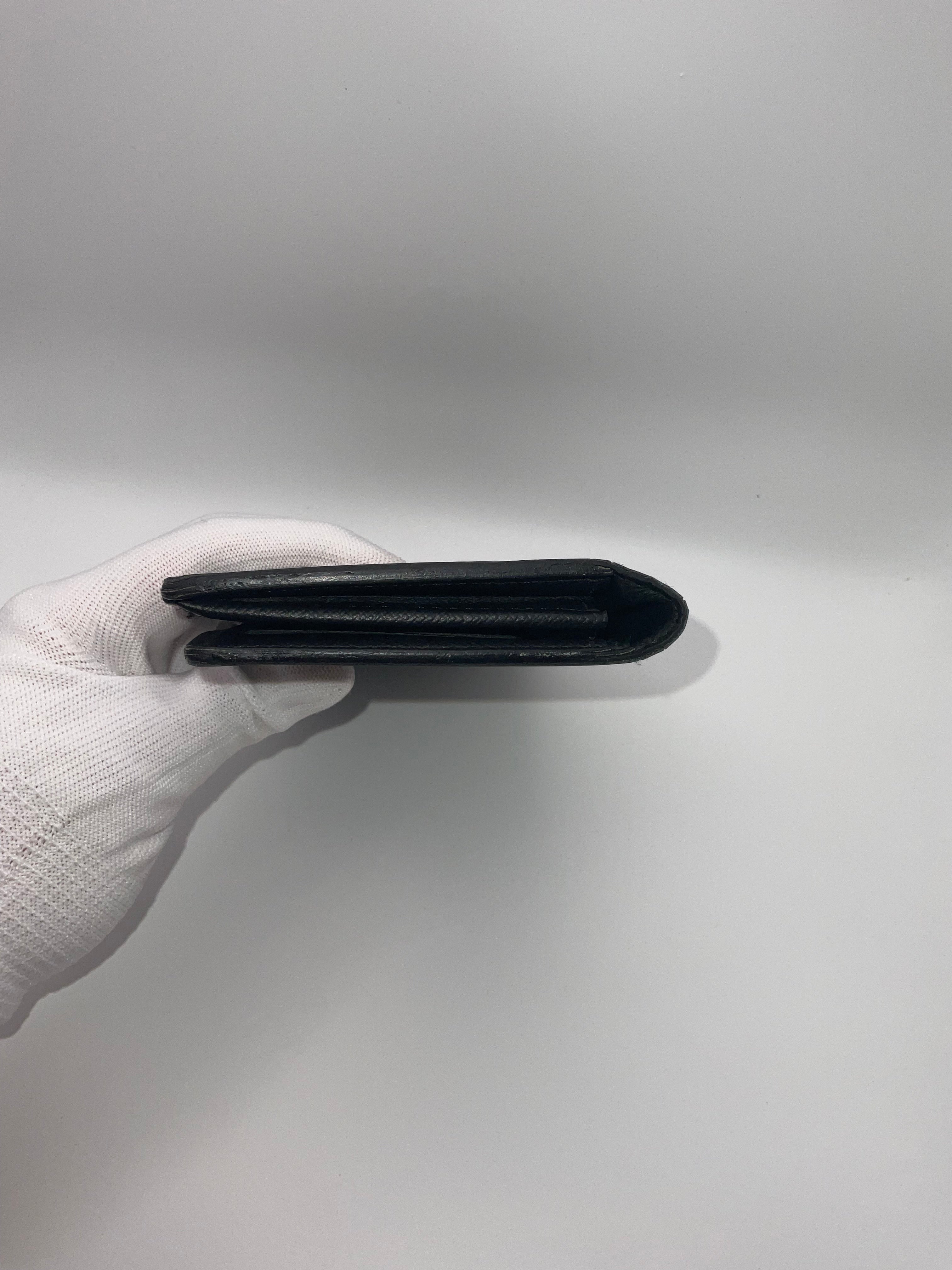 Louis Vuitton Brazza Wallet Monogram Eclipse Canvas Black Long Wallet