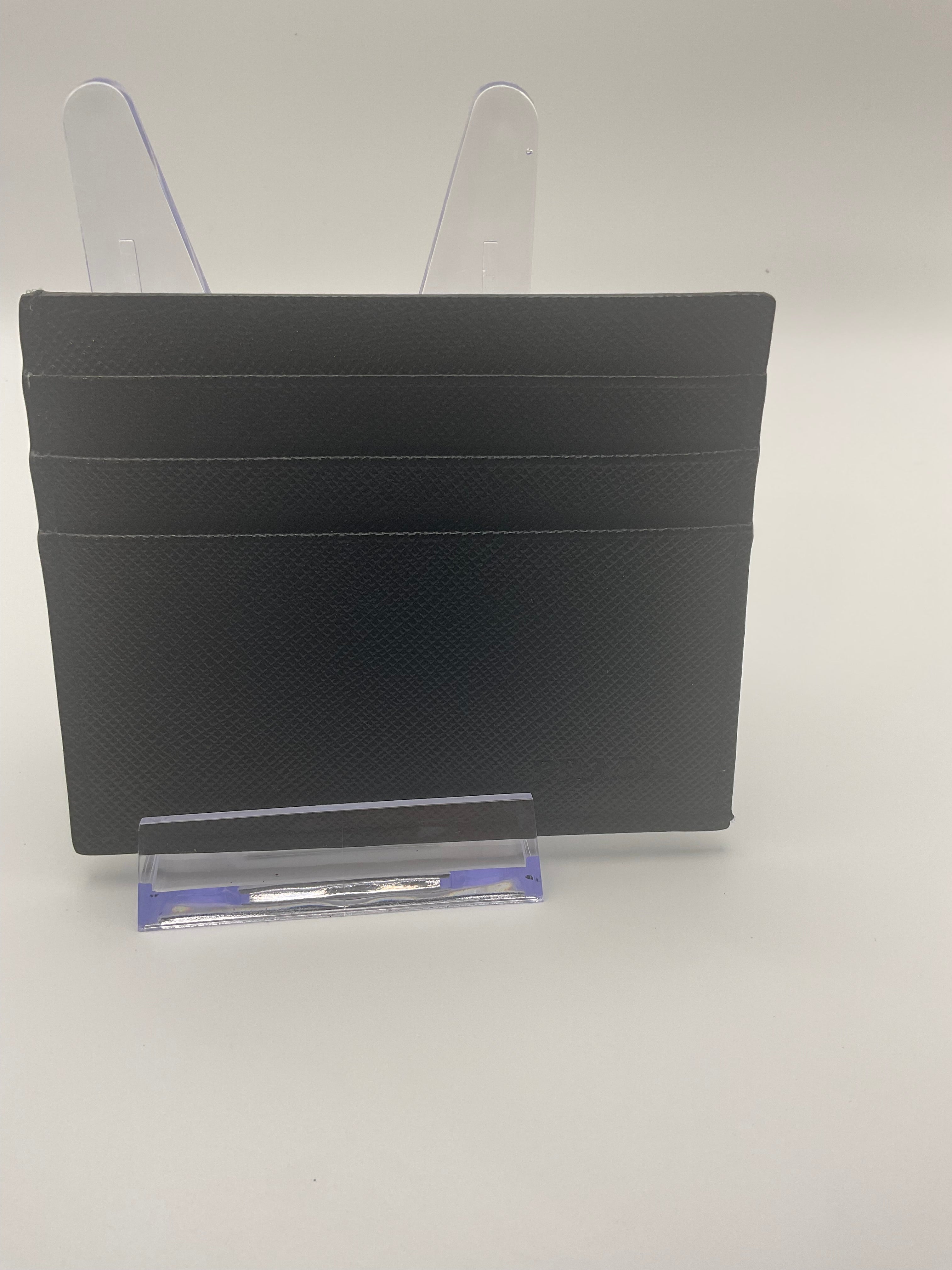 Prada Black Saffiano Leather Card Holder – Authentic | Made in Italy