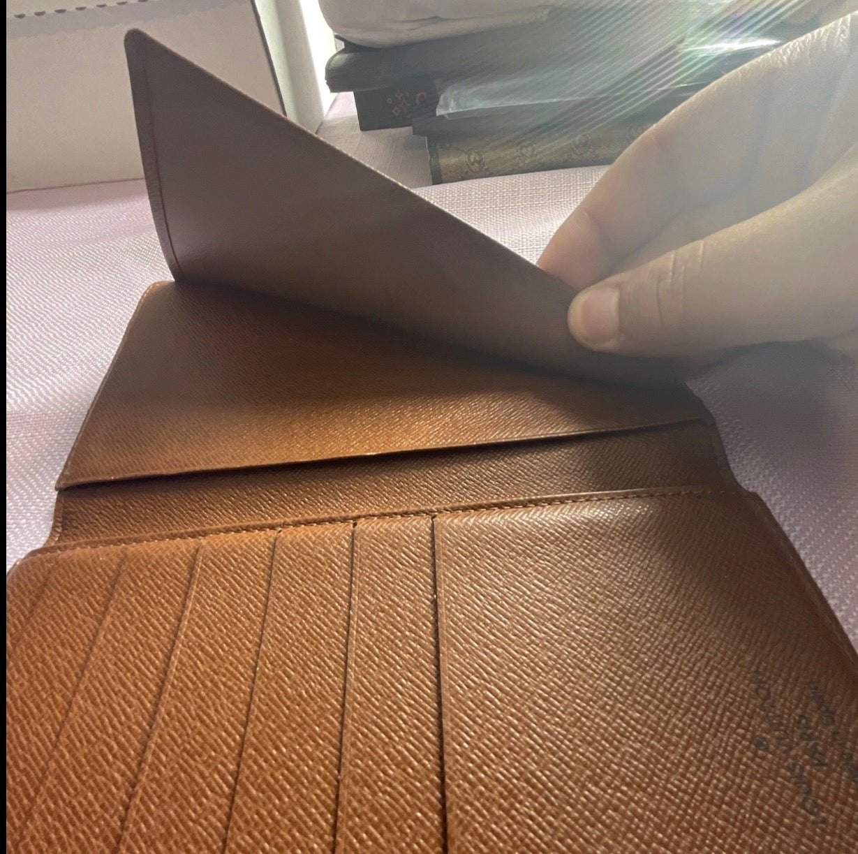 Louis Vuitton Monogram Long Wallet / Checkbook Wallet – Authentic with COA
