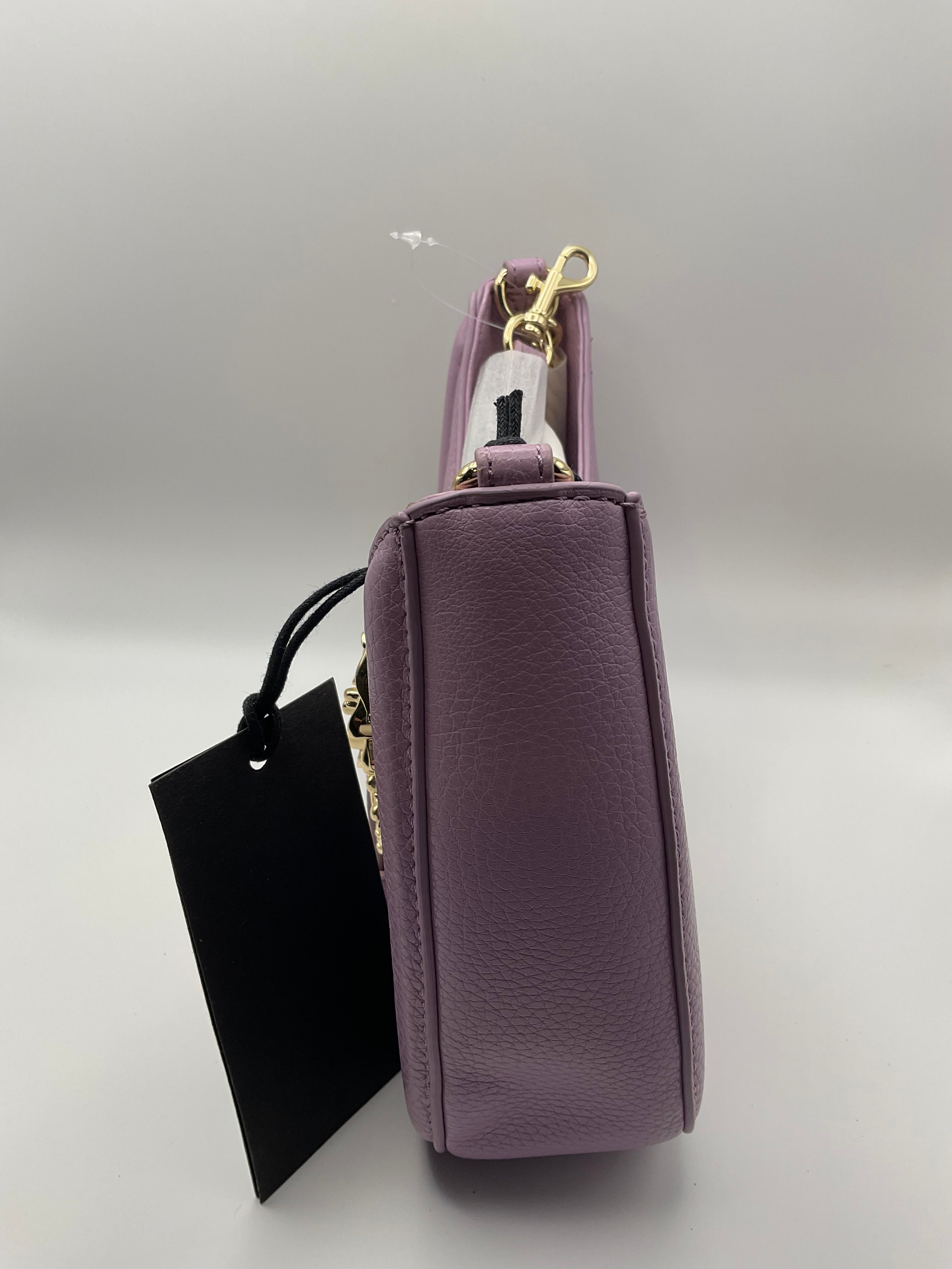 Versace Jeans Couture Lilac Buckle Shoulder & Crossbody Bag – New with Tags