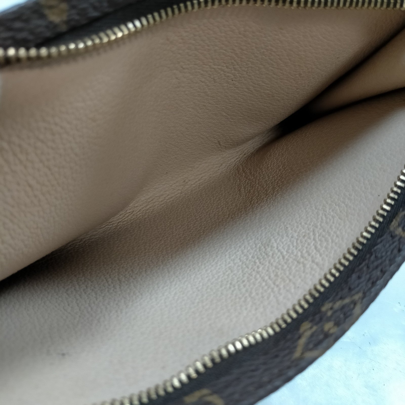 Louis Vuitton Monogram Pochette Twin GM M51852 with Gold-Tone Chain