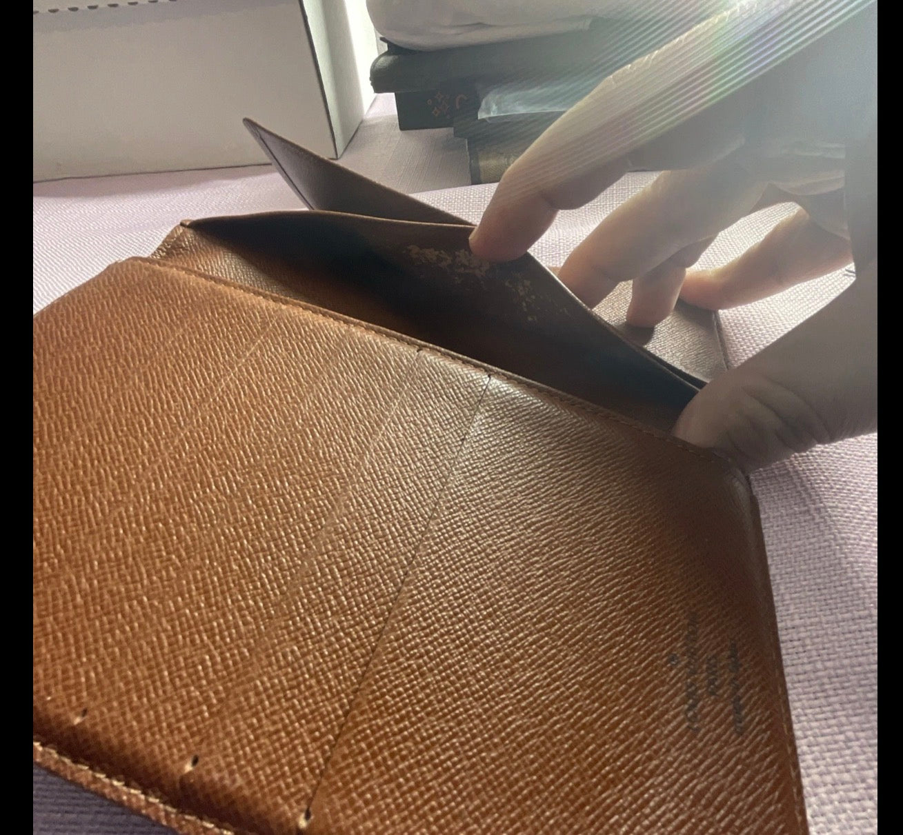 Louis Vuitton Monogram Long Wallet / Checkbook Wallet – Authentic with COA