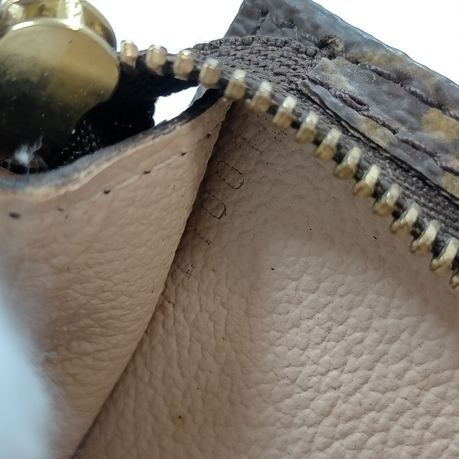 Louis Vuitton Monogram Pochette Twin GM M51852 with Gold-Tone Chain