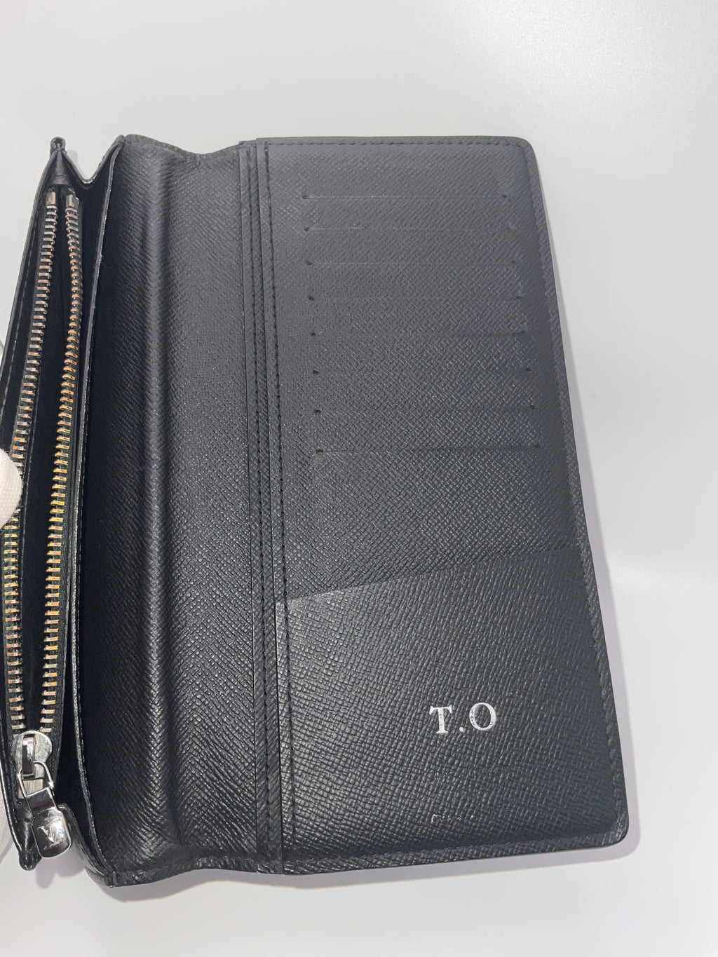 Louis Vuitton Brazza Wallet Monogram Eclipse Canvas Black Long Wallet
