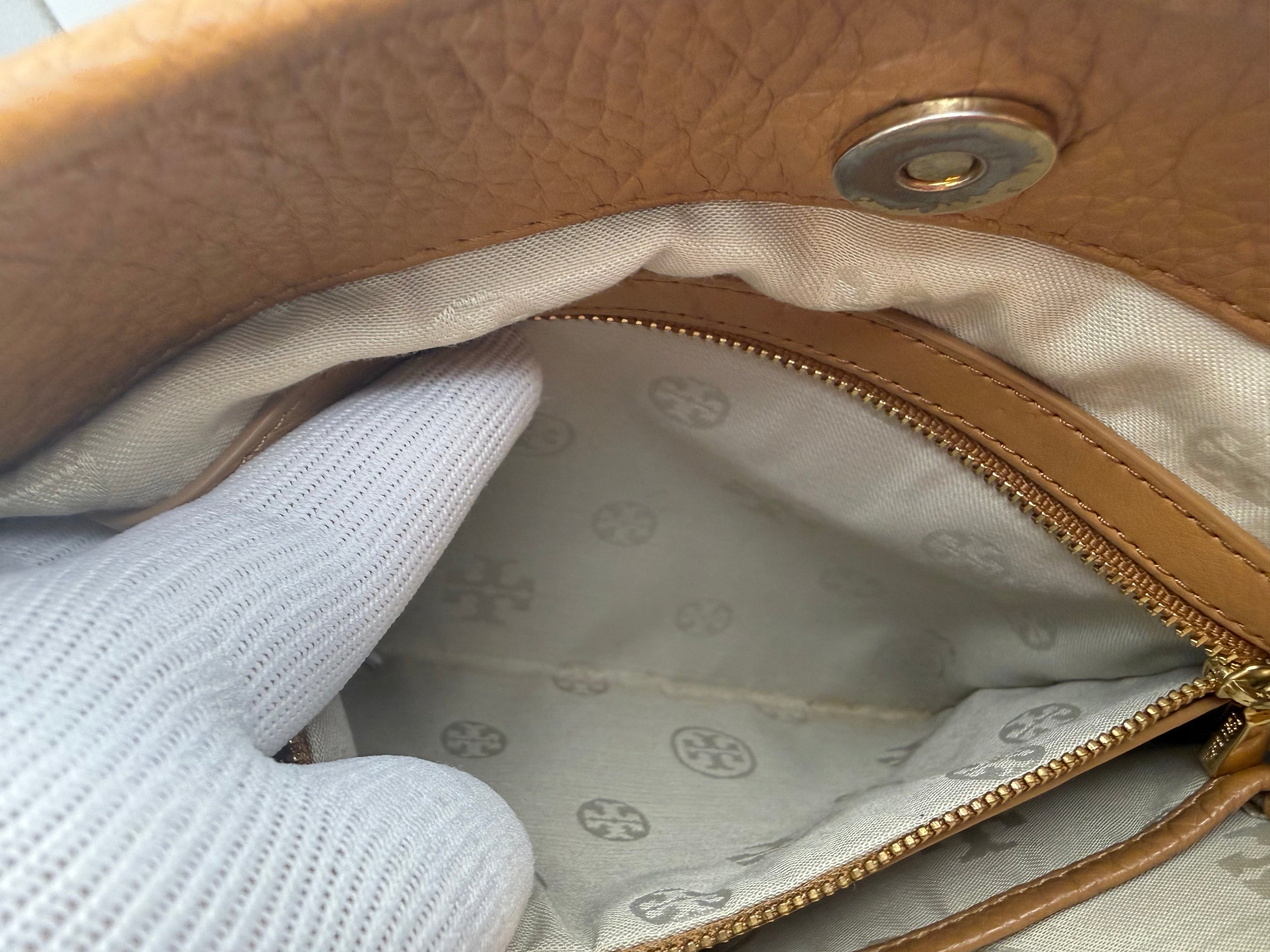 Tory Burch Amanda Tote - Camel/Tan