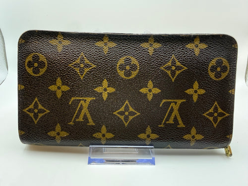 Louis Vuitton Monogram Canvas Zippy Wallet – Brown