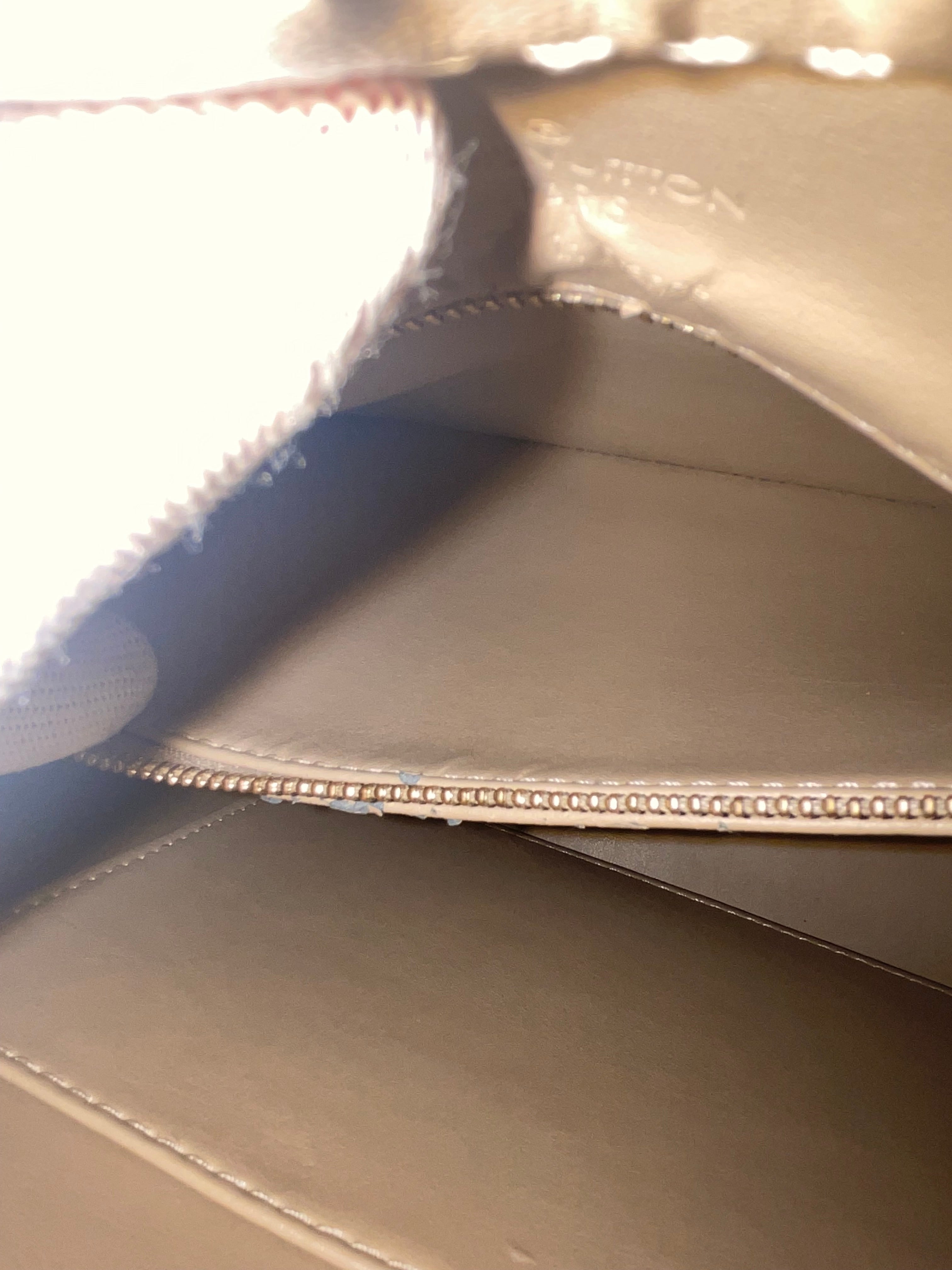 Louis Vuitton Houston Monogram Vernis Leather Tote Bag Beige | Made in France | Authentic