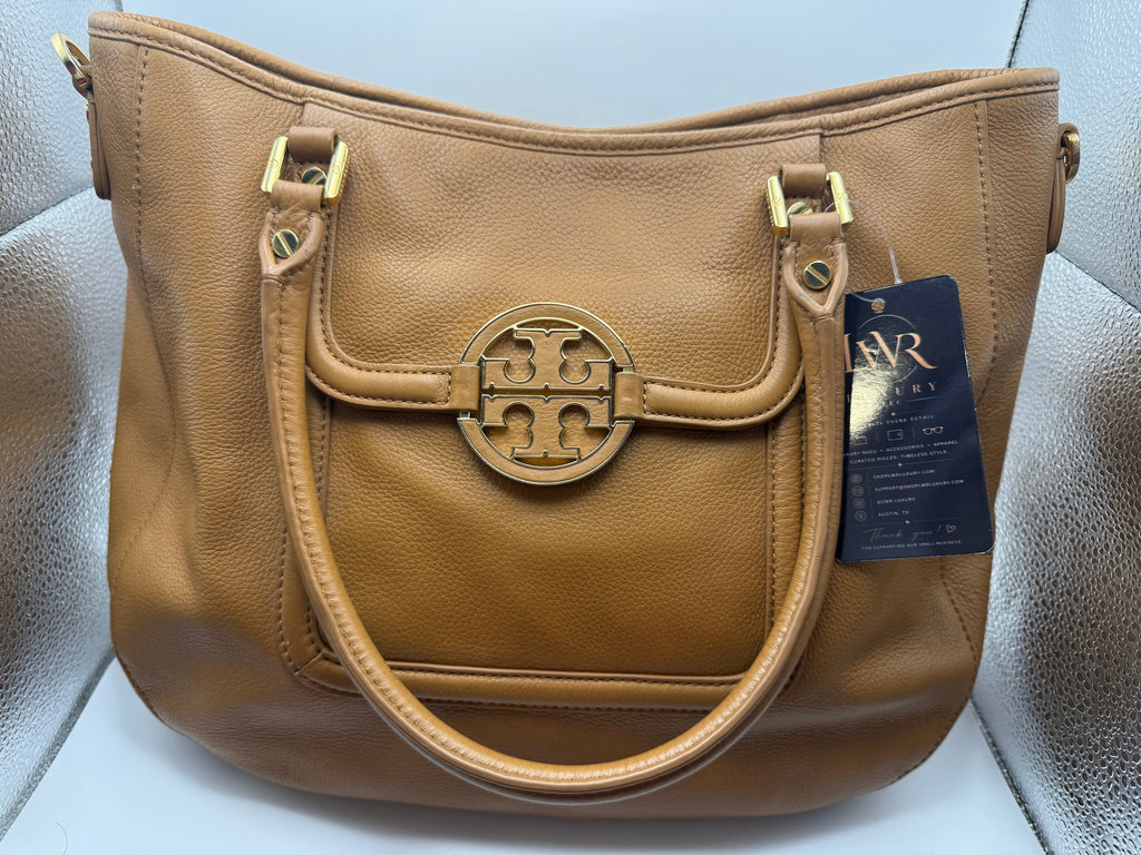 Tory Burch Amanda Tote - Camel/Tan