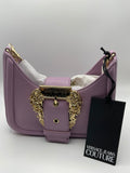 Versace Jeans Couture Lilac Buckle Shoulder & Crossbody Bag – New with Tags