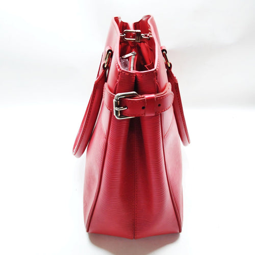 Louis Vuitton Passy GM Red Epi Leather Tote Bag